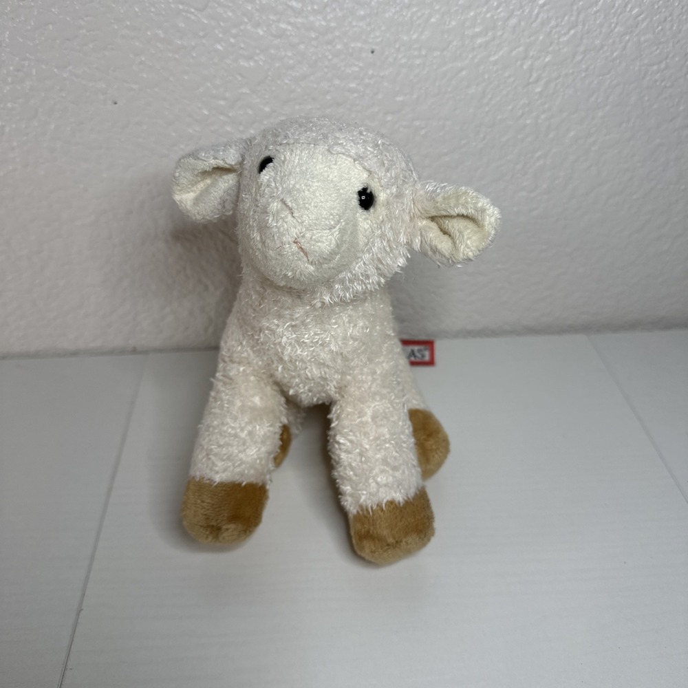 Douglas Cuddle Toys Lamb Plush Sheep Cream Stuffed Animal Lovey Soft Small 7 in